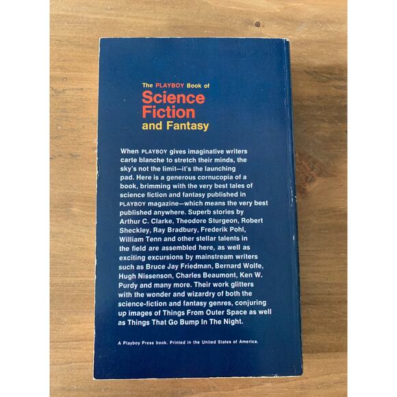The Playboy Book of Science Fiction and Fantasy Book Paperback 1968 Vintage - Picture 3 of 11